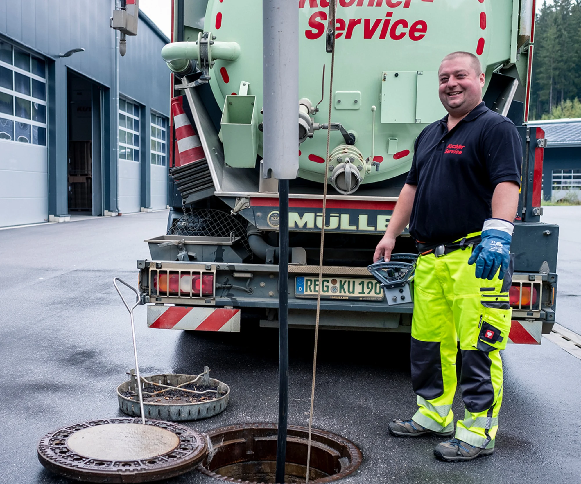 TV Kanaluntersuchung in Kallmünz mit Kameratechnik